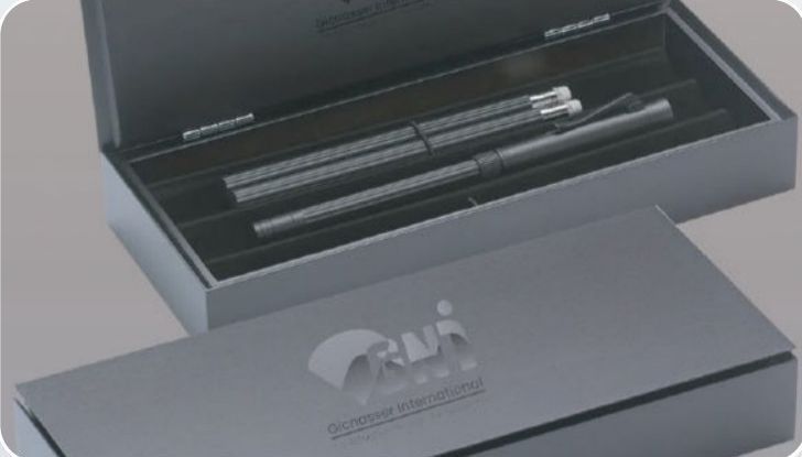 Coffret stylos gravé
